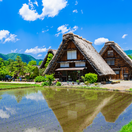 白川郷の写真です